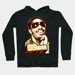 Musician Stevie wonder 70s Hoodie